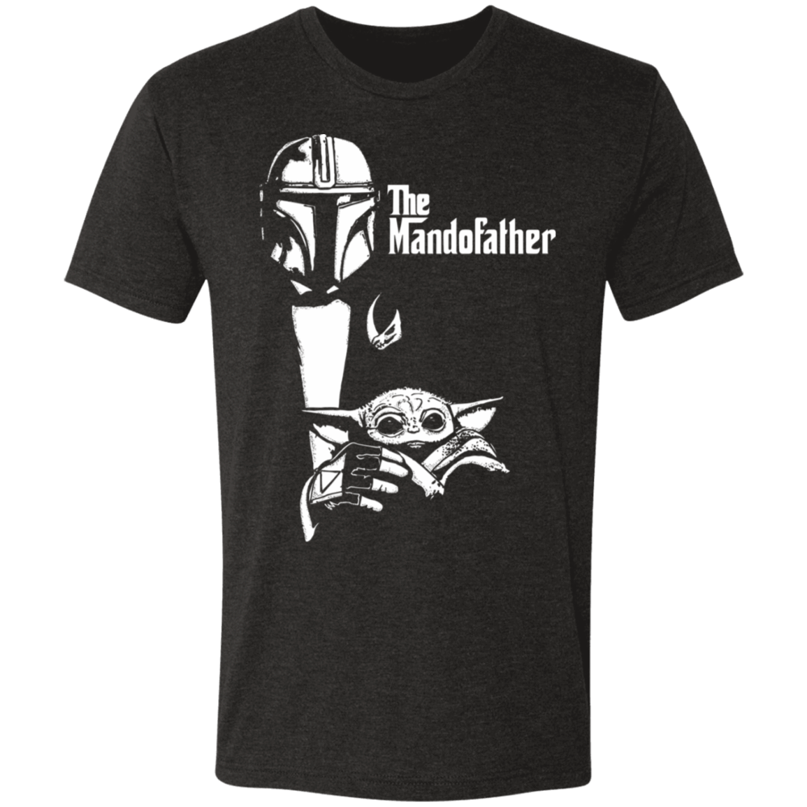 T-Shirts Vintage Black / S Mando Father Men's Triblend T-Shirt