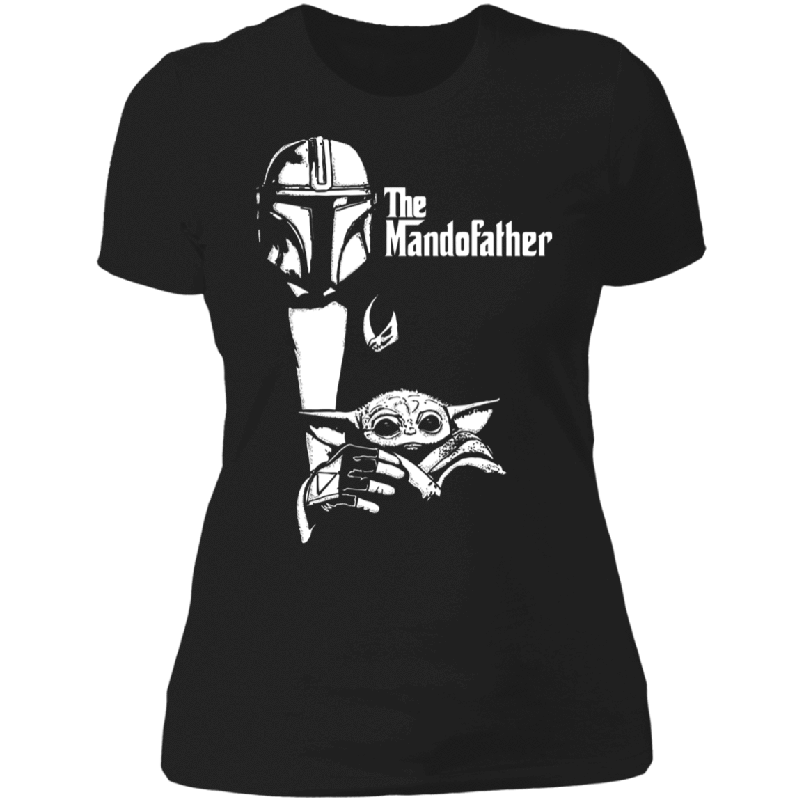 T-Shirts Black / X-Small Mando Father Women's Premium T-Shirt