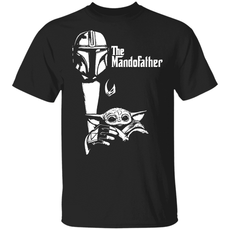 T-Shirts Black / YXS Mando Father Youth T-Shirt