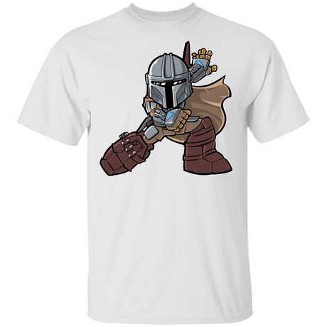 T-Shirts White / YXS Mando Man Youth T-Shirt