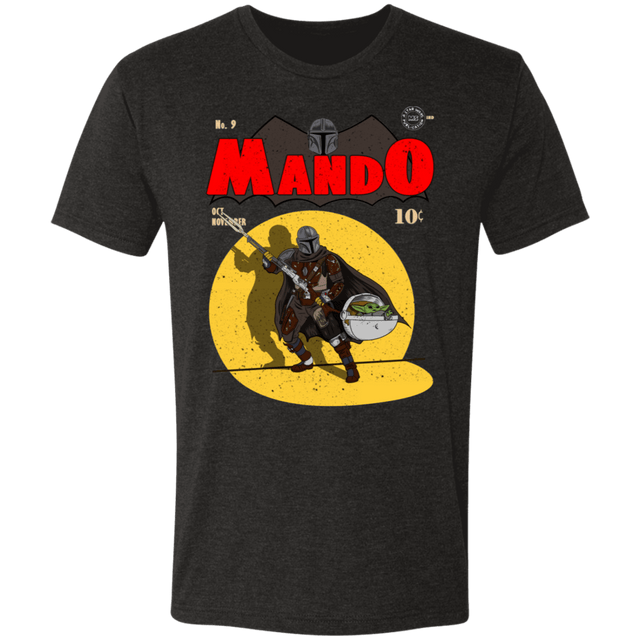 T-Shirts Vintage Black / S Mando Men's Triblend T-Shirt