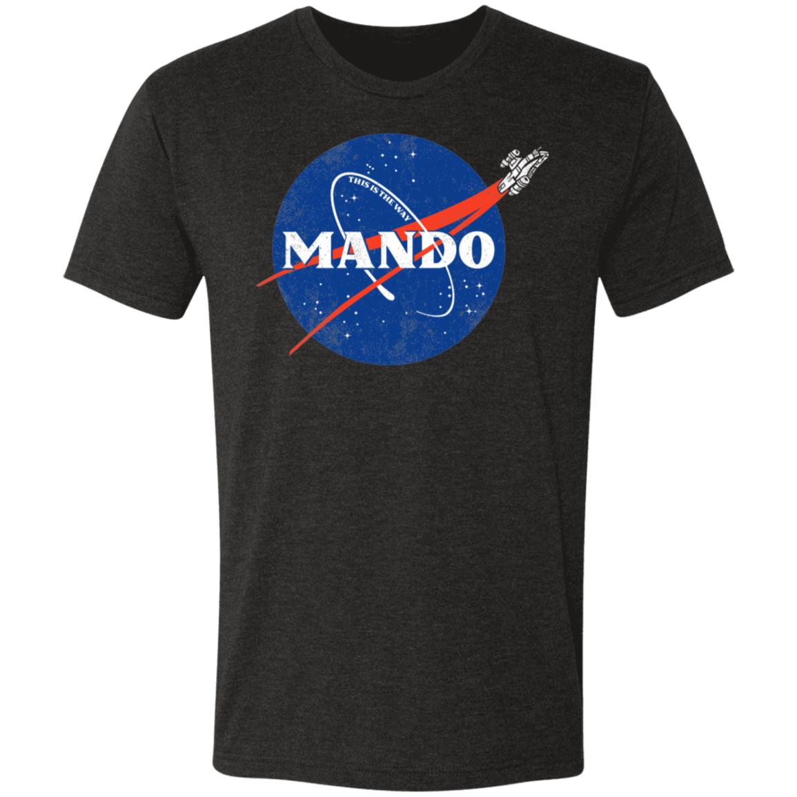 T-Shirts Vintage Black / S Mando Men's Triblend T-Shirt