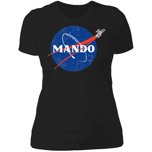 T-Shirts Black / X-Small Mando Women's Premium T-Shirt