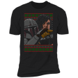 T-Shirts Black / X-Small Mando Yelling Meme Ugly Sweater Men's Premium T-Shirt