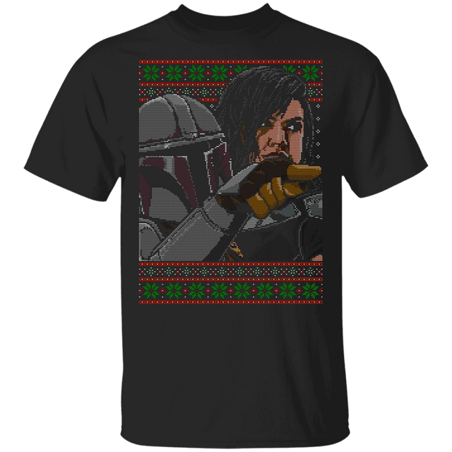 T-Shirts Black / YXS Mando Yelling Meme Ugly Sweater Youth T-Shirt