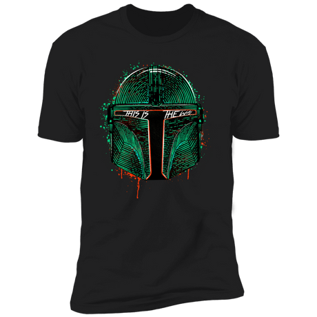 T-Shirts Black / X-Small Mandofett Men's Premium T-Shirt