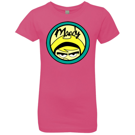 T-Shirts Hot Pink / YXS Mandy Girls Premium T-Shirt