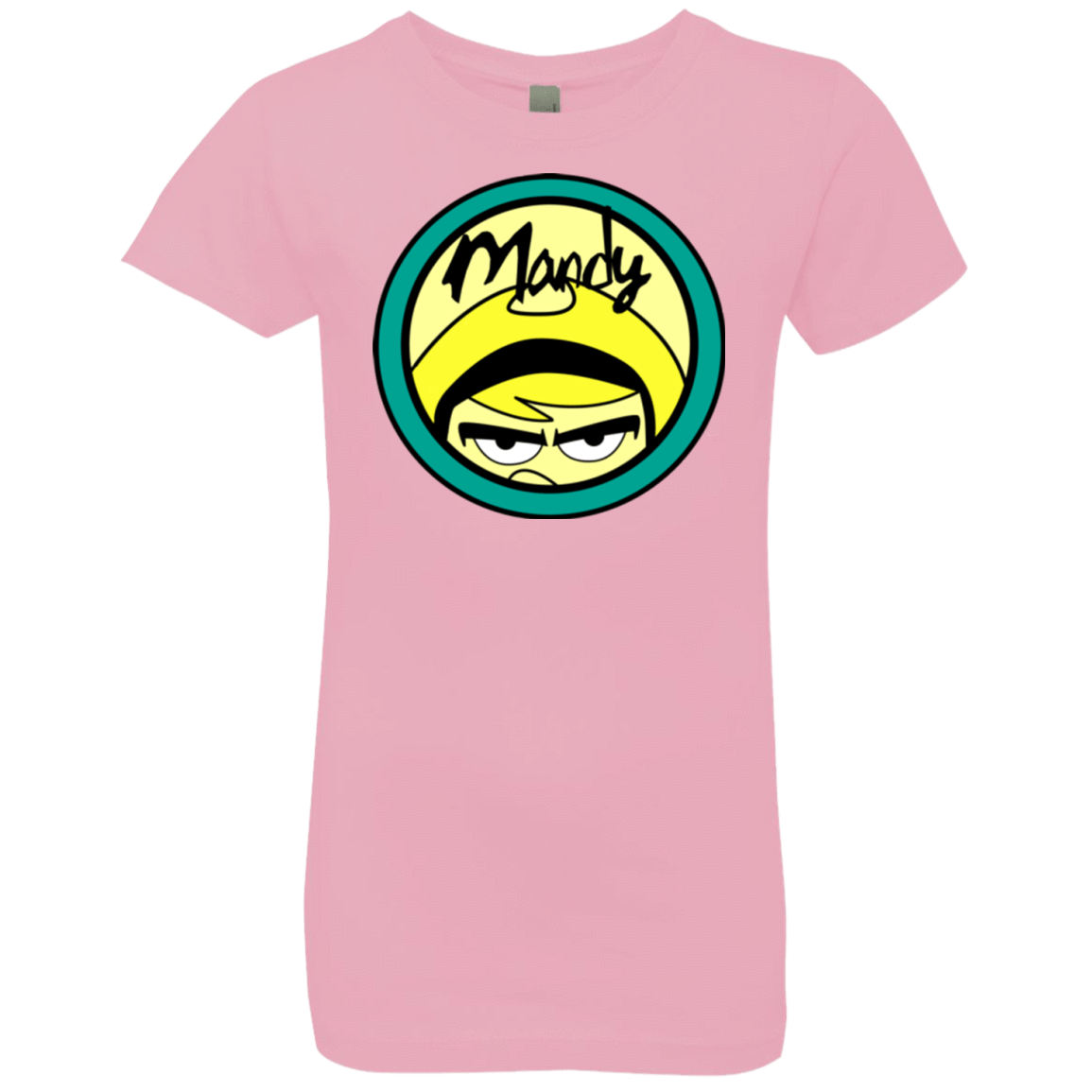 T-Shirts Light Pink / YXS Mandy Girls Premium T-Shirt