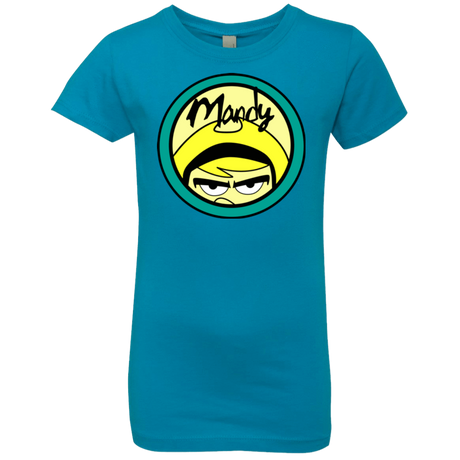 T-Shirts Turquoise / YXS Mandy Girls Premium T-Shirt