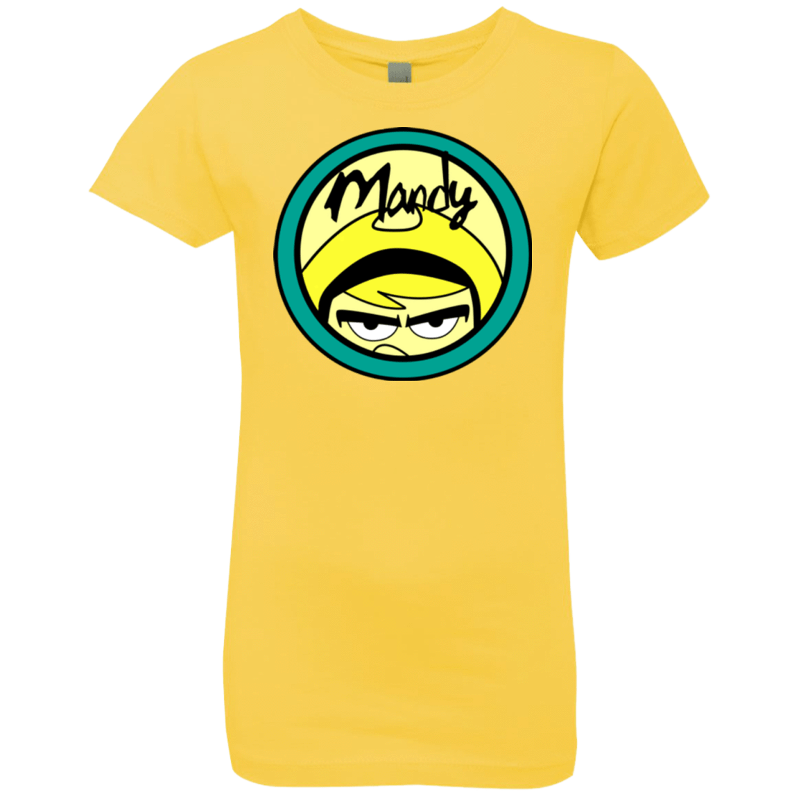 T-Shirts Vibrant Yellow / YXS Mandy Girls Premium T-Shirt