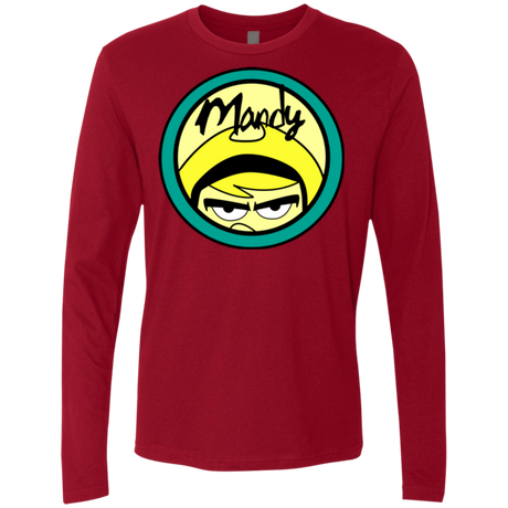 T-Shirts Cardinal / Small Mandy Men's Premium Long Sleeve