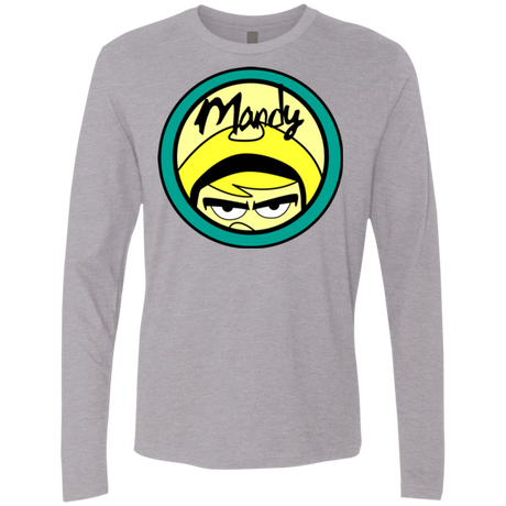 T-Shirts Heather Grey / Small Mandy Men's Premium Long Sleeve