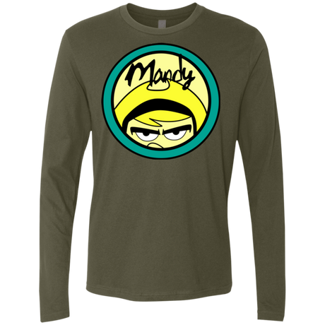 T-Shirts Military Green / Small Mandy Men's Premium Long Sleeve