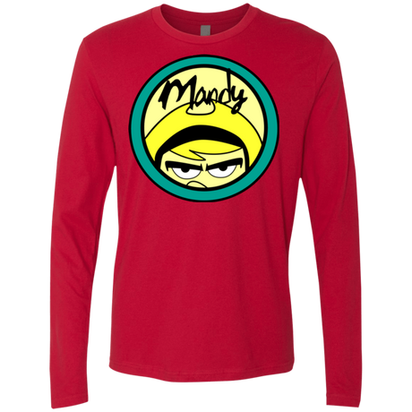 T-Shirts Red / Small Mandy Men's Premium Long Sleeve