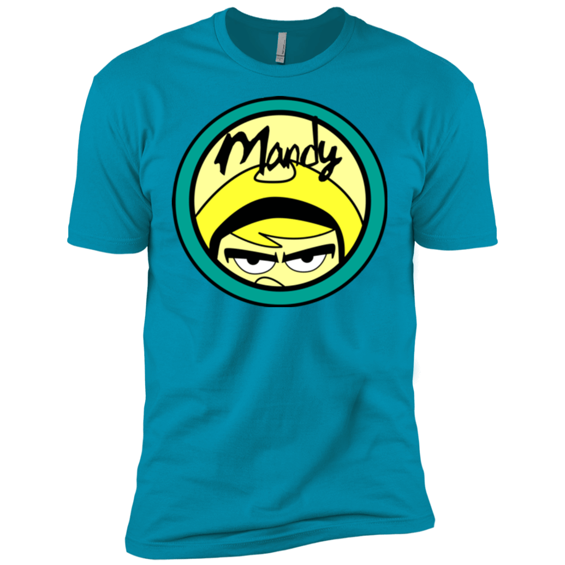 T-Shirts Turquoise / X-Small Mandy Men's Premium T-Shirt