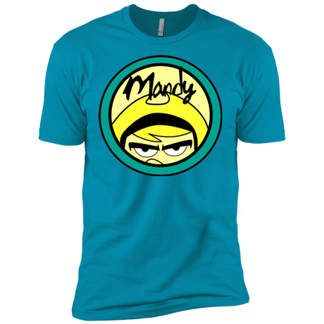 T-Shirts Turquoise / X-Small Mandy Men's Premium T-Shirt