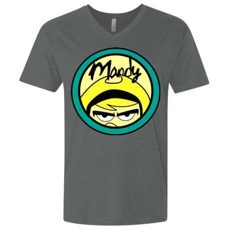 T-Shirts Heavy Metal / X-Small Mandy Men's Premium V-Neck