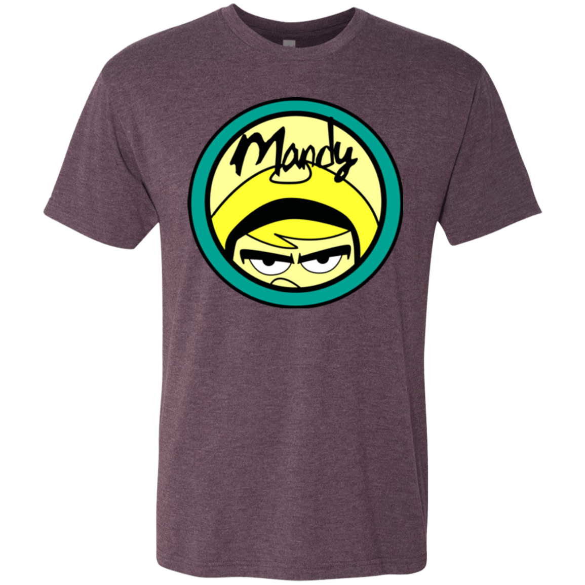 T-Shirts Vintage Purple / Small Mandy Men's Triblend T-Shirt