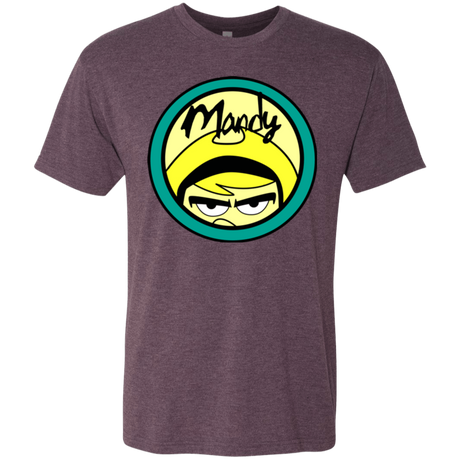 T-Shirts Vintage Purple / Small Mandy Men's Triblend T-Shirt
