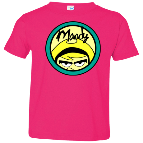 T-Shirts Hot Pink / 2T Mandy Toddler Premium T-Shirt