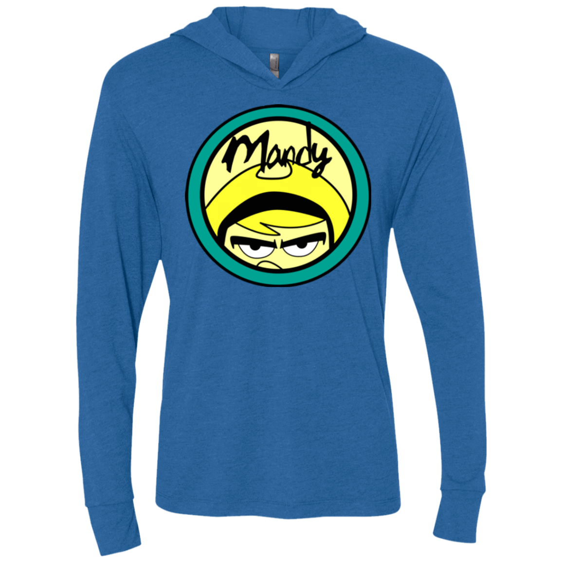 T-Shirts Vintage Royal / X-Small Mandy Triblend Long Sleeve Hoodie Tee