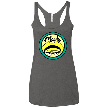 T-Shirts Premium Heather / X-Small Mandy Women's Triblend Racerback Tank