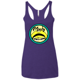 T-Shirts Purple / X-Small Mandy Women's Triblend Racerback Tank