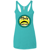 T-Shirts Tahiti Blue / X-Small Mandy Women's Triblend Racerback Tank