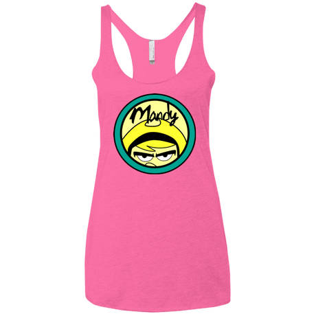 T-Shirts Vintage Pink / X-Small Mandy Women's Triblend Racerback Tank