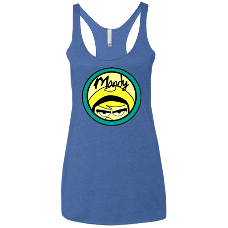 T-Shirts Vintage Royal / X-Small Mandy Women's Triblend Racerback Tank