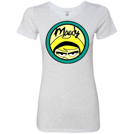 T-Shirts Heather White / Small Mandy Women's Triblend T-Shirt