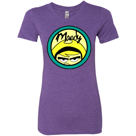 T-Shirts Purple Rush / Small Mandy Women's Triblend T-Shirt