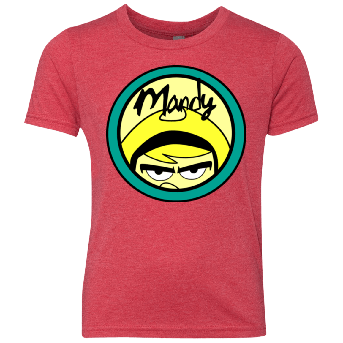 T-Shirts Vintage Red / YXS Mandy Youth Triblend T-Shirt