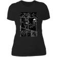 T-Shirts Black / X-Small Manga Alien Women's Premium T-Shirt