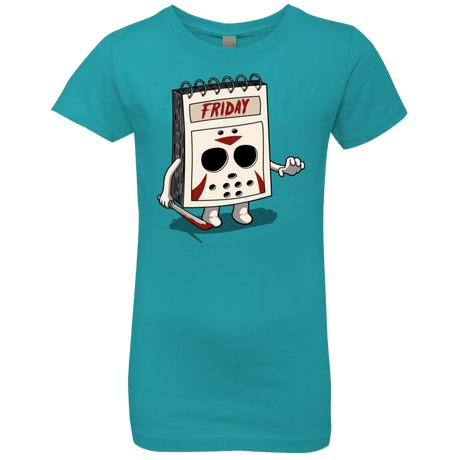 T-Shirts Tahiti Blue / YXS Manic Friday Girls Premium T-Shirt