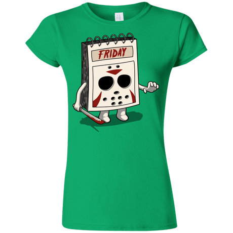 T-Shirts Irish Green / S Manic Friday Junior Slimmer-Fit T-Shirt