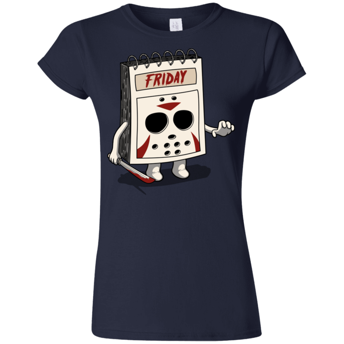 T-Shirts Navy / S Manic Friday Junior Slimmer-Fit T-Shirt