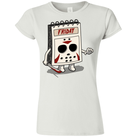 T-Shirts White / S Manic Friday Junior Slimmer-Fit T-Shirt