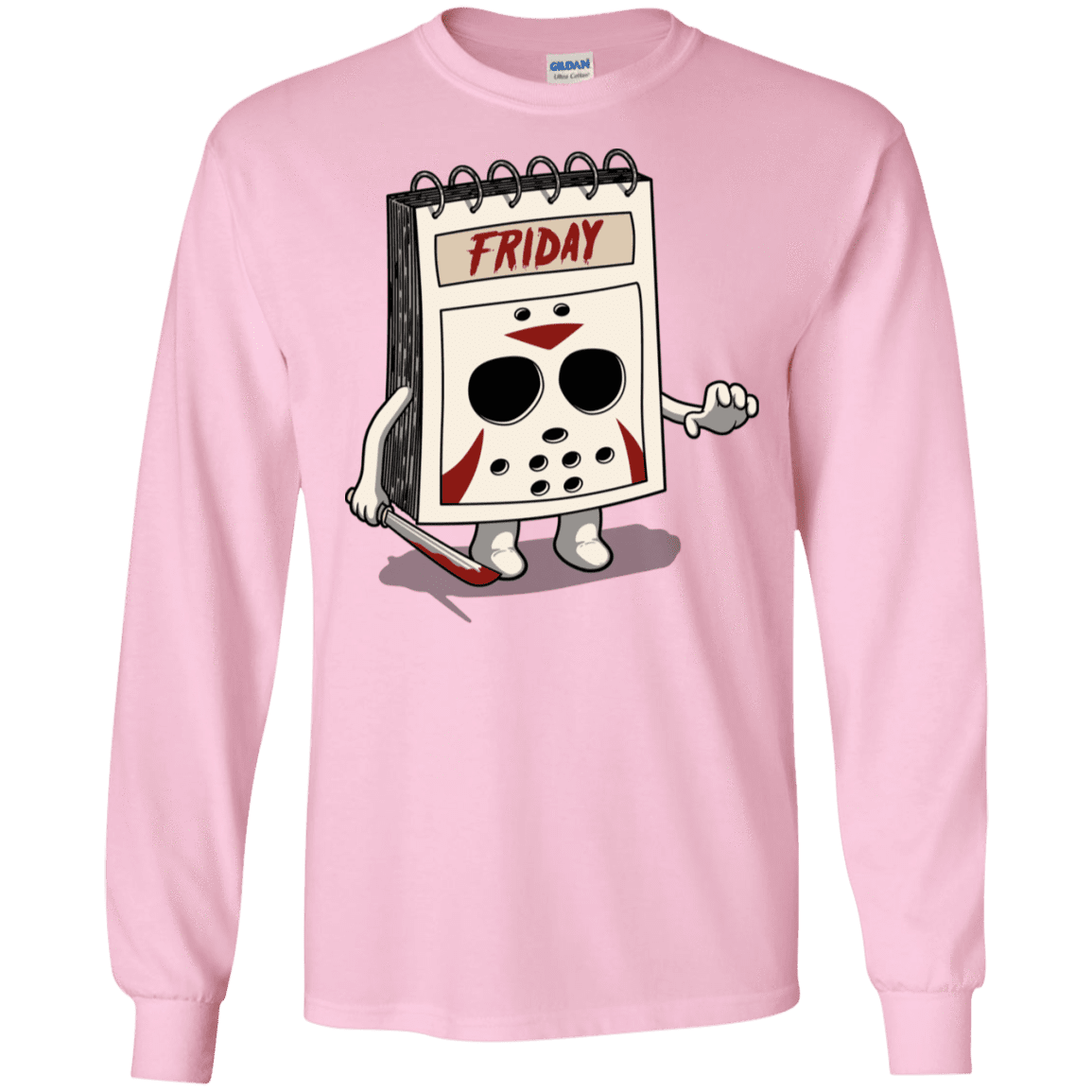 T-Shirts Light Pink / S Manic Friday Men's Long Sleeve T-Shirt