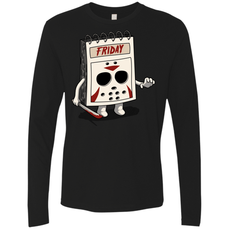 T-Shirts Black / S Manic Friday Men's Premium Long Sleeve