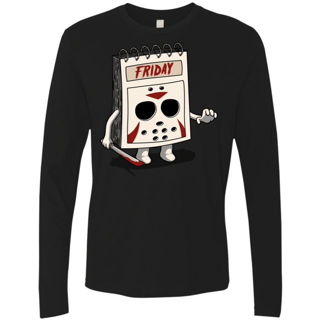 T-Shirts Black / S Manic Friday Men's Premium Long Sleeve