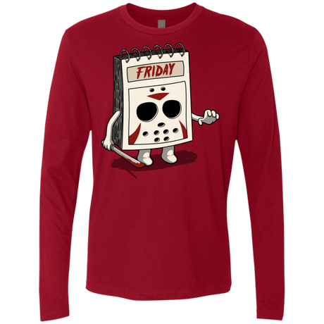 T-Shirts Cardinal / S Manic Friday Men's Premium Long Sleeve
