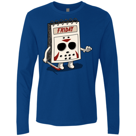 T-Shirts Royal / S Manic Friday Men's Premium Long Sleeve