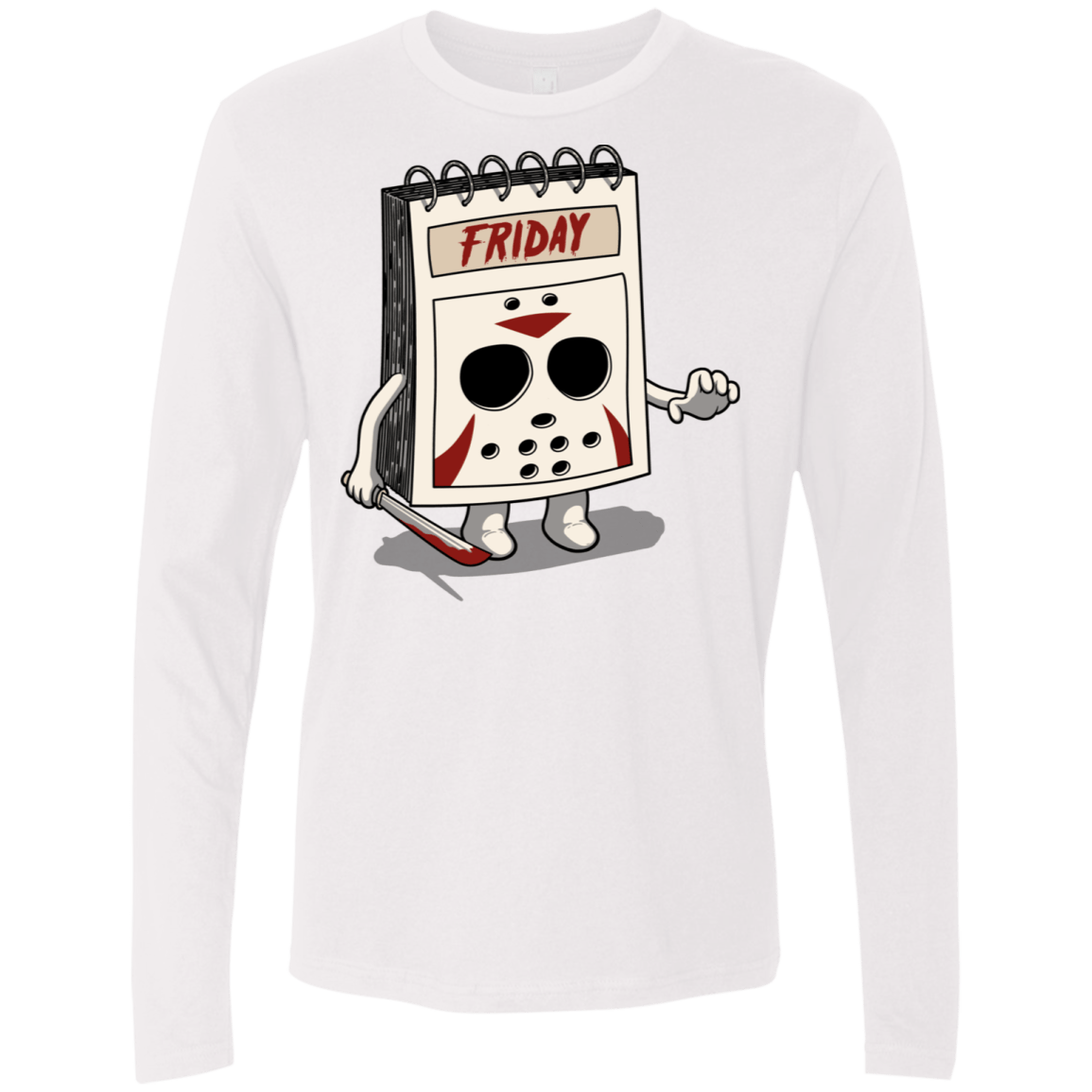T-Shirts White / S Manic Friday Men's Premium Long Sleeve