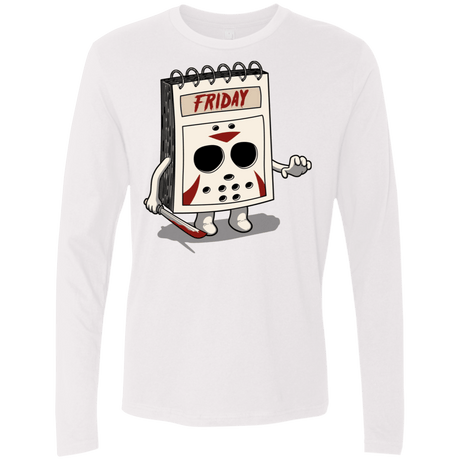 T-Shirts White / S Manic Friday Men's Premium Long Sleeve