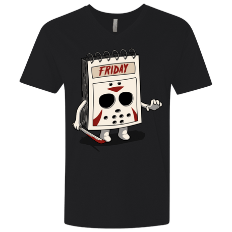 T-Shirts Black / X-Small Manic Friday Men's Premium V-Neck