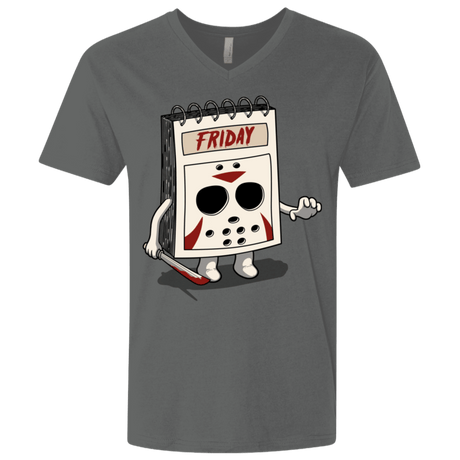 T-Shirts Heavy Metal / X-Small Manic Friday Men's Premium V-Neck