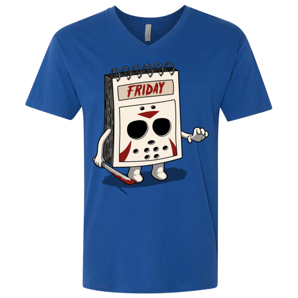 T-Shirts Royal / X-Small Manic Friday Men's Premium V-Neck