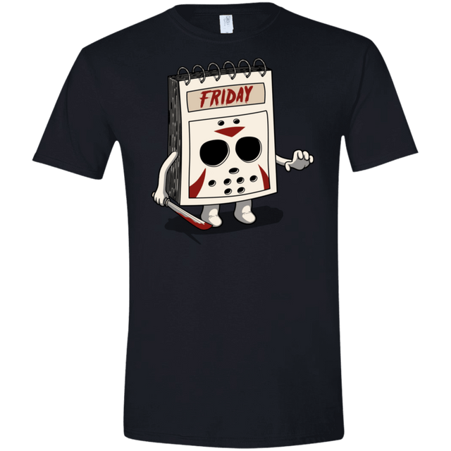 T-Shirts Black / X-Small Manic Friday Men's Semi-Fitted Softstyle