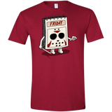 T-Shirts Cardinal Red / S Manic Friday Men's Semi-Fitted Softstyle